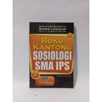 Buku Kantong Sosiologi Sma Ips