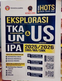 Image of Eksplorasi TKA, UN dan US IPA 2025/2026