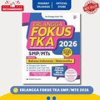 Image of ERLANGGA FOKUS TKA 2026 Bahasa Indonesia | Matematika