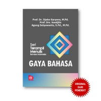Image of Seri Terampil Menulis Bahasa Indonesia : GAYA BAHASA